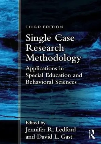 Clearance Single Case Research Methodology: Applications in Special Education and Behavioral Sciences