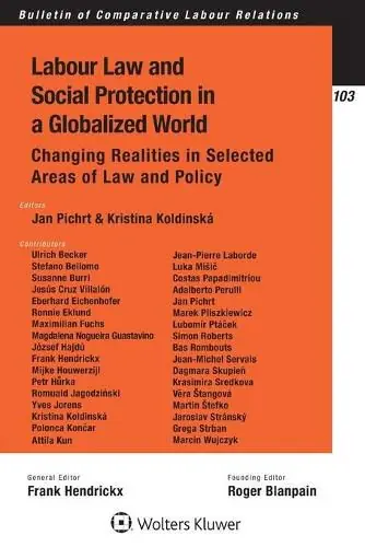 Save Now Labour Law and Social Protection in a Globalized World: Changing Realities in Selected Areas of Law and Policy - Frank Hendrickx,Jan Pichrt,Kristina Koldinska