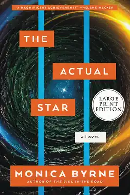 Big Sale The Actual Star: A Novel (Large Print / Paperback)