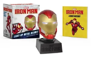 Final Sale Marvel: Iron Man Light-Up Metal Helmet: With Glowing Eyes (RP Minis) (Paperback)
