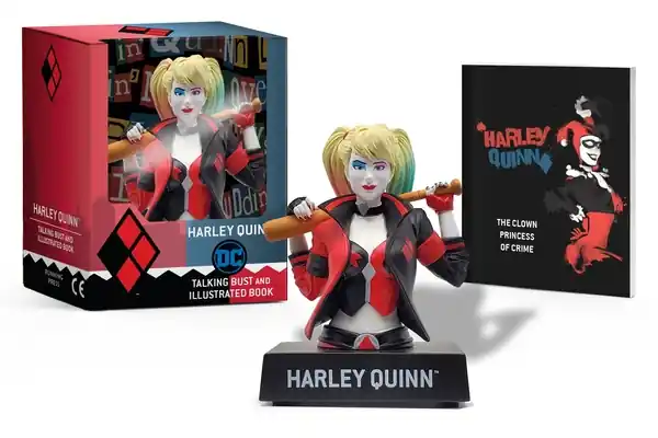 Order Now Harley Quinn Talking Figure and Illustrated Book (RP Minis) (Paperback)