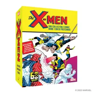 Original Marvel The X-Men: 100 Collectible Comic Book Cover Postcards (Postcard book or pack)