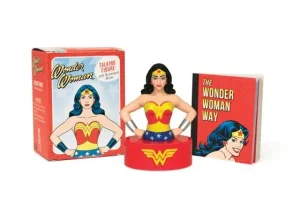 Next Day Delivery Wonder Woman Talking Figure and Illustrated Book (RP Minis) (Paperback)