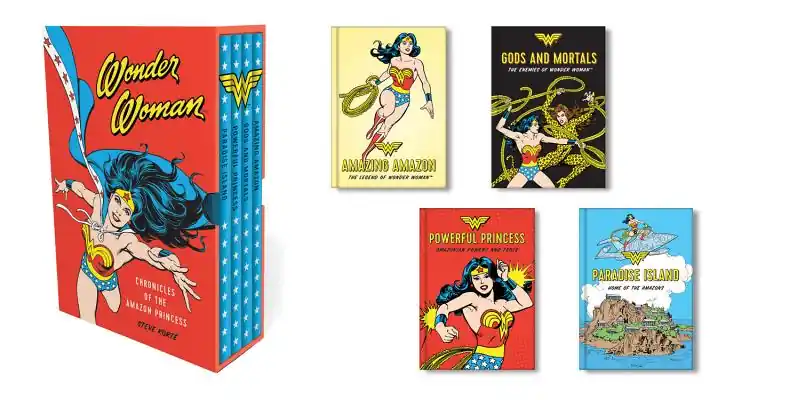 Wonder Woman: Chronicles of the Amazon Princess: (4 hardcover, illustrated books) (Hardcover) Shop Now