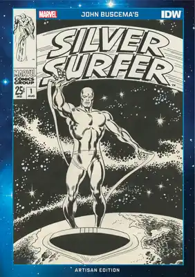 Final Sale John Buscema's Silver Surfer Artisan Edition (Paperback)