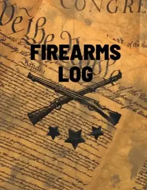 Mega Sale Firearms Log Book: Gun And Ammunition Inventory Record Book, Acquisition And Deposition Information, Gun Collector Gift (Paperback)