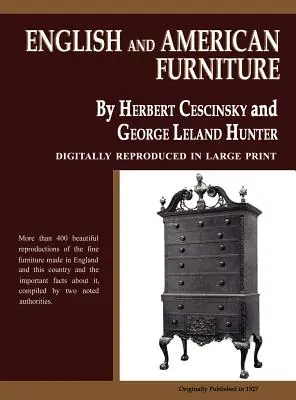 English and American Furniture (Large Print / Hardcover) Factory Price
