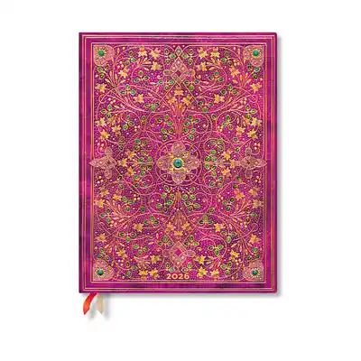 Limited Time Paperblanks | 2026 Diamond Jubilee | Sangorski & Sutcliffe | 12-Month Planner | Ultra | Vertical | Elastic Band | 160 Pg | 100 GSM (Calendar)