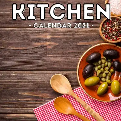 Special Offer Kitchen Calendar 2021: 16-Month Calendar, Cute Gift Idea For Cooking Lovers Men & Women (Paperback)