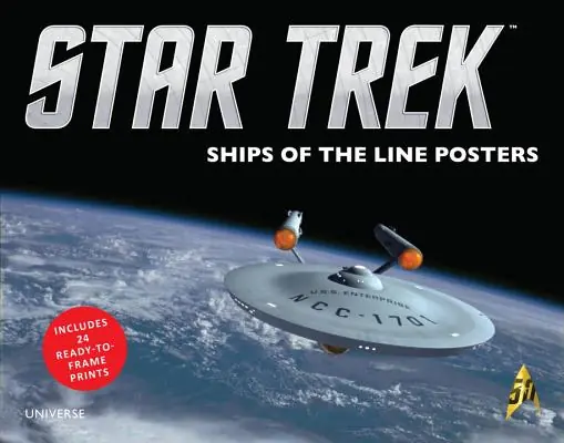 Star Trek: Ships of the Line Posters (Novelty book) Price Drop