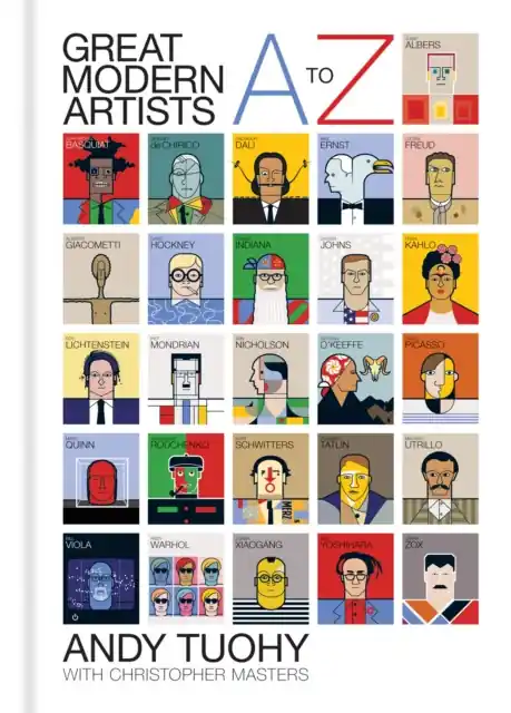 Clearance A-Z Great Modern Artists - Hardback