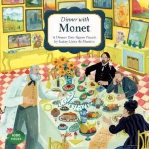 Dinner with Monet - Jigsaw Fast Shipping
