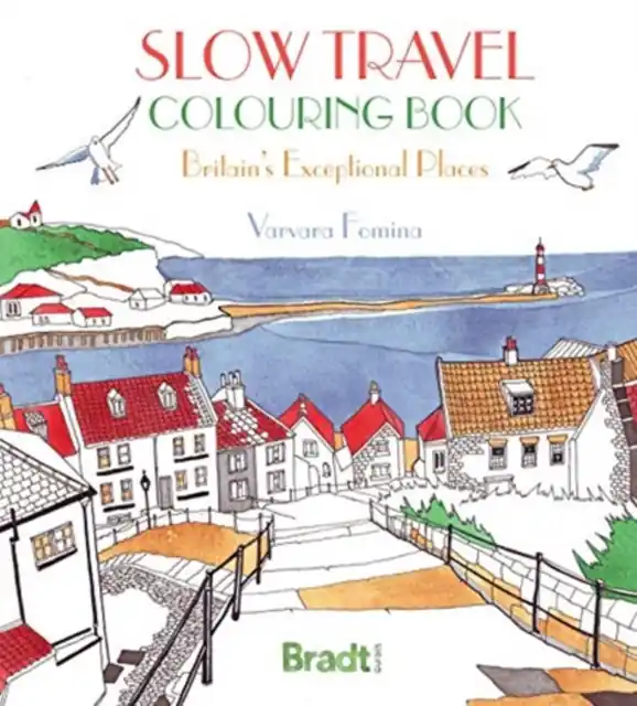 Slow Travel Colouring Book: Britain's Exceptional Places - Paperback Best Choice