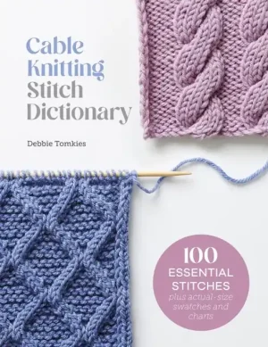 Seasonal Sale Cable Knitting Stitch Dictionary - Paperback