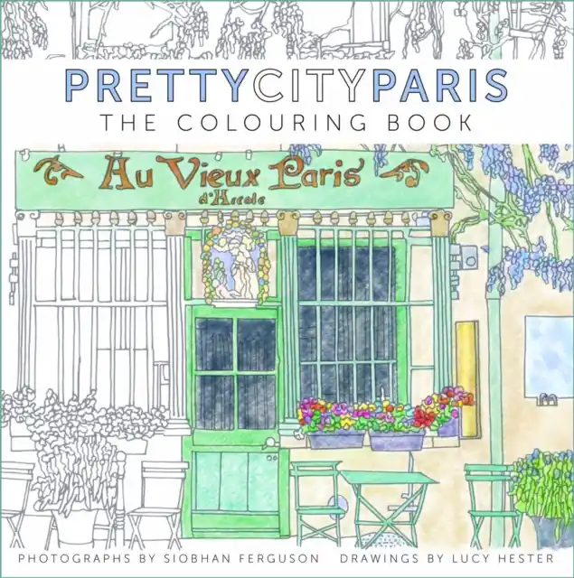 prettycityparis: The Colouring Book - Paperback Time-Limited