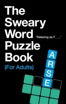 Free Shipping The Sweary Word Puzzle Book (For Adults) - Paperback
