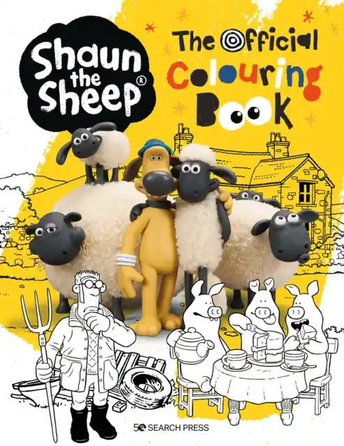 Best Choice Shaun the Sheep: The Official Colouring Book - Paperback