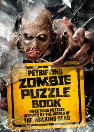 Petrifying Zombie Puzzle Book - Paperback Genuine